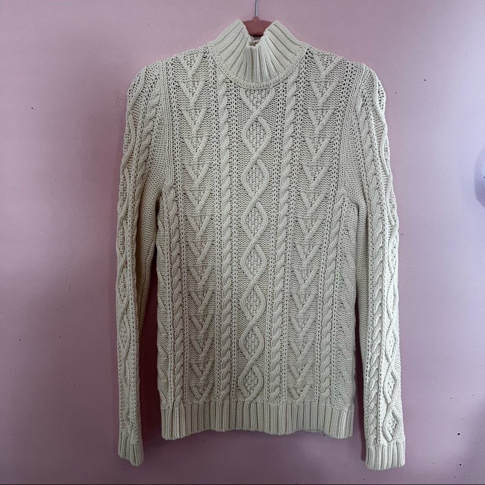 Cream color sweater